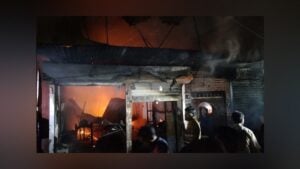 Eight Month Old Baby Burnt in Tongi Market Fire