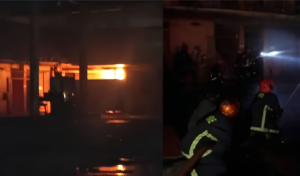 Fire Breaks Out at Comilla Highway CNG Station's Cascade Room