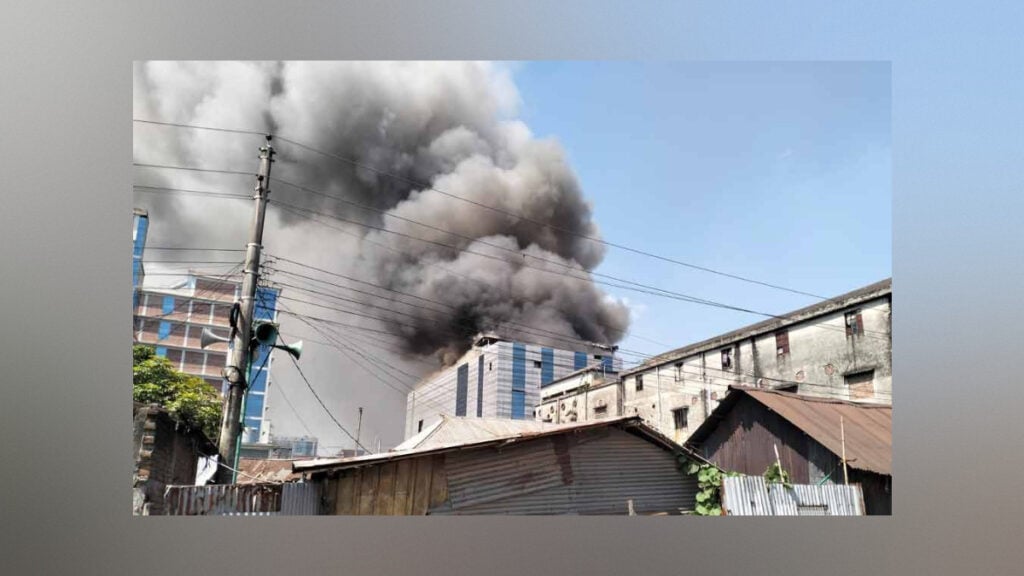 Fire at Essential Drugs Factory in Tongi Leaves Two Injured