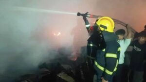 One Body Recovered After Fire at Keraniganj Plastic Factory