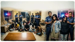 Police Raid Airbnb Property Belonging to Senior Officer in Dhaka