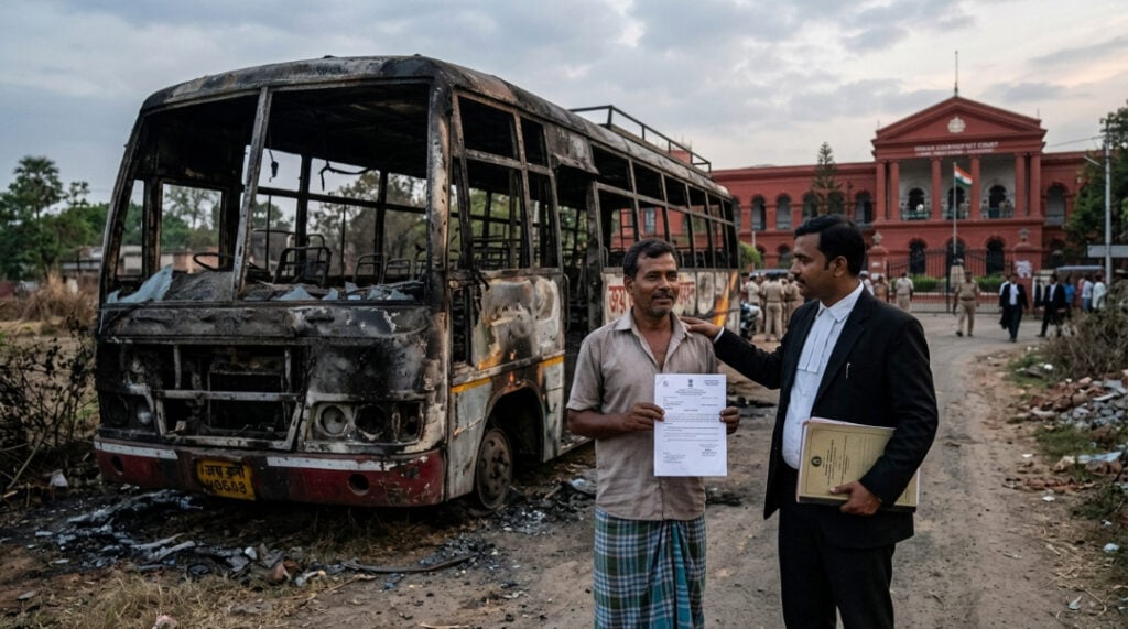 Rajasthan Panel Upholds Compensation for Fire-Damaged Tourist Bus