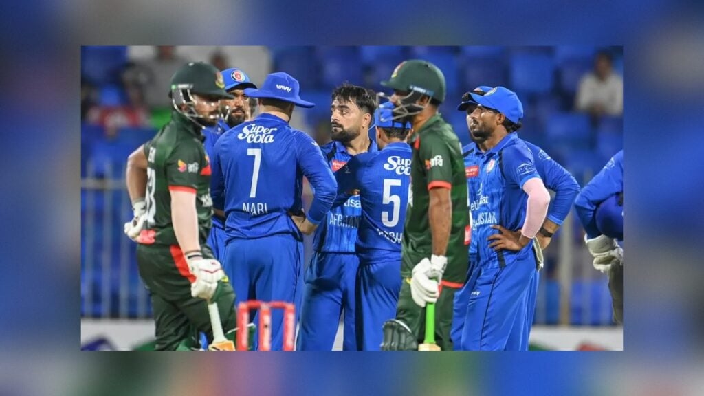 Rashid and Rahmat Propel Afghanistan Past Struggling Bangladesh