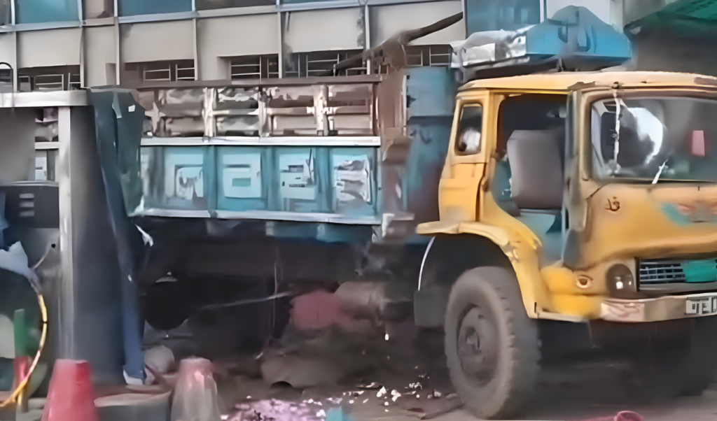 Seven Injured in Truck Cylinder Explosion at Savar Refuelling Station