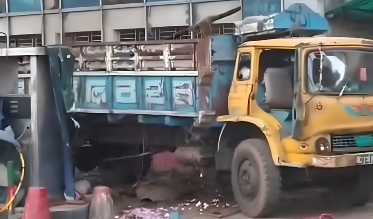 Seven Injured in Truck Cylinder Explosion at Savar Refuelling Station