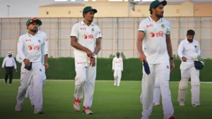 Top Order Collapses as Bangladesh Dismissed for 234 Against UAE