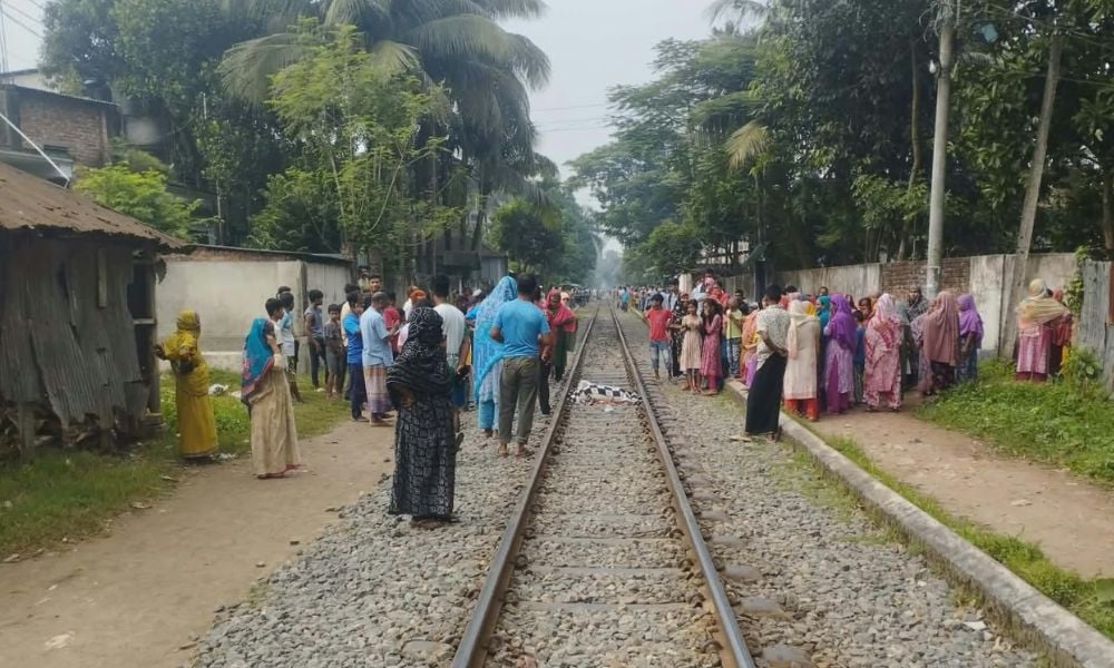 Tragedy on the Tracks Train Claims Woman’s Life in Bogura